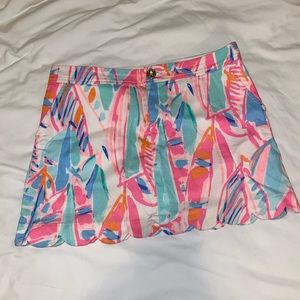 Lily Pulitzer Scallop Edge Skirt
